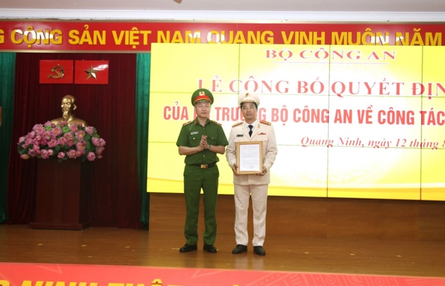 Đại tá Trần Văn Phúc làm Giám đốc Công an tỉnh Quảng Ninh - Ảnh 1.