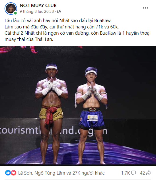 Nguyễn Trần Duy Nhất tiết lộ lý do không thể đấu ‘Thánh Muay’ Buakaw, đưa ra nhận xét khiêm tốn được CĐV khen ngợi - Ảnh 1.