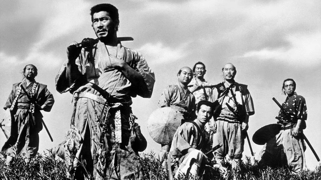 (Bài đăng thứ 7) Phim "7 võ sĩ đạo" ở tuổi 70: Sử thi của Akira Kurosawa vẫn tiếp tục gây bất ngờ - Ảnh 1.