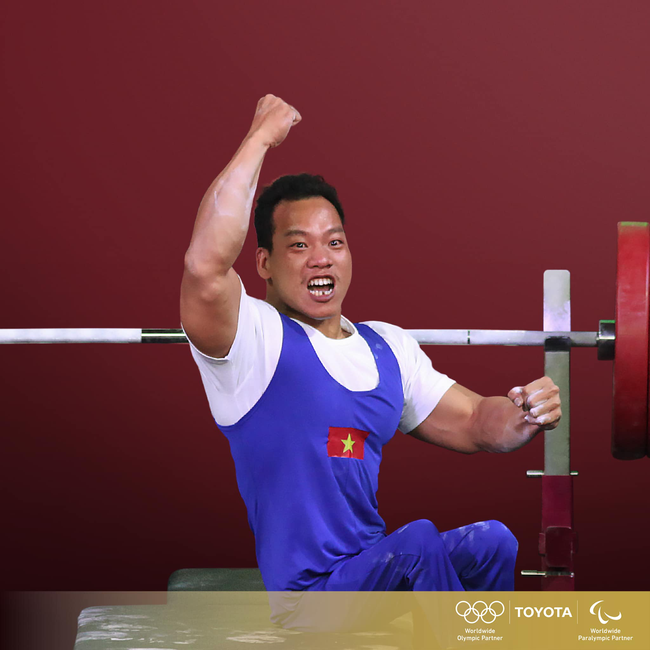 VĐV cử tạ Lê Văn Công: "Nỗ lực có huy chương Paralympic Paris 2024" - Ảnh 1.