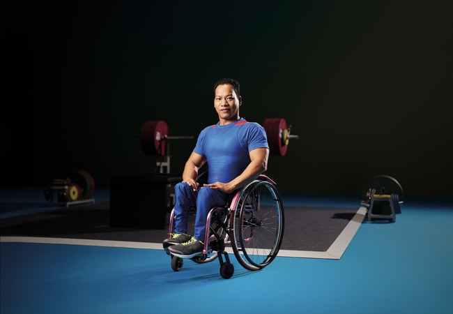 VĐV cử tạ Lê Văn Công: "Nỗ lực có huy chương Paralympic Paris 2024" - Ảnh 2.