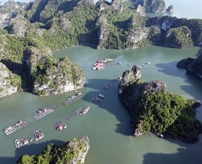 Du lịch Việt Nam: Làng chài Vung Viêng thu hút đông du khách quốc tế - Ảnh 1.