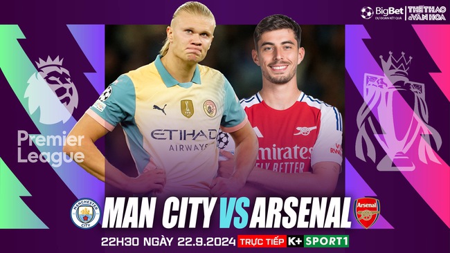 Nhận định, soi tỷ lệ Man City vs Arsenal (22h30 ngày 22/9), vòng 5 Ngoại hạng Anh - Ảnh 1.